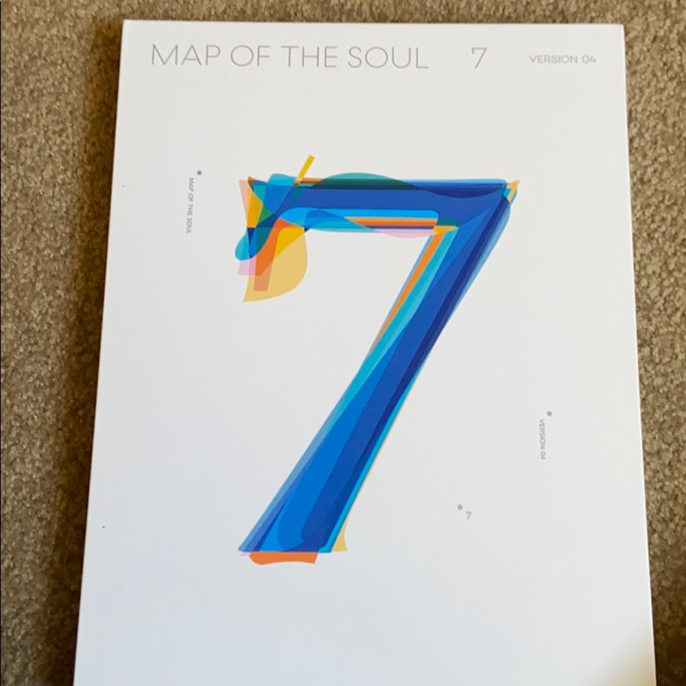 BTS Map of the soul 7 album with poster no pc ver4